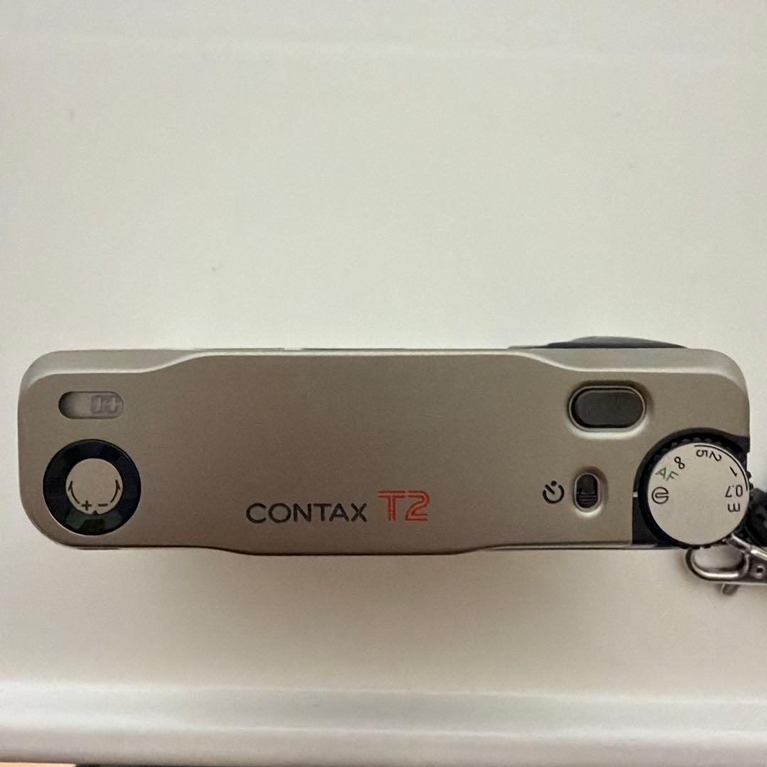 CONTAX T2 フィルムカメラ シルバー