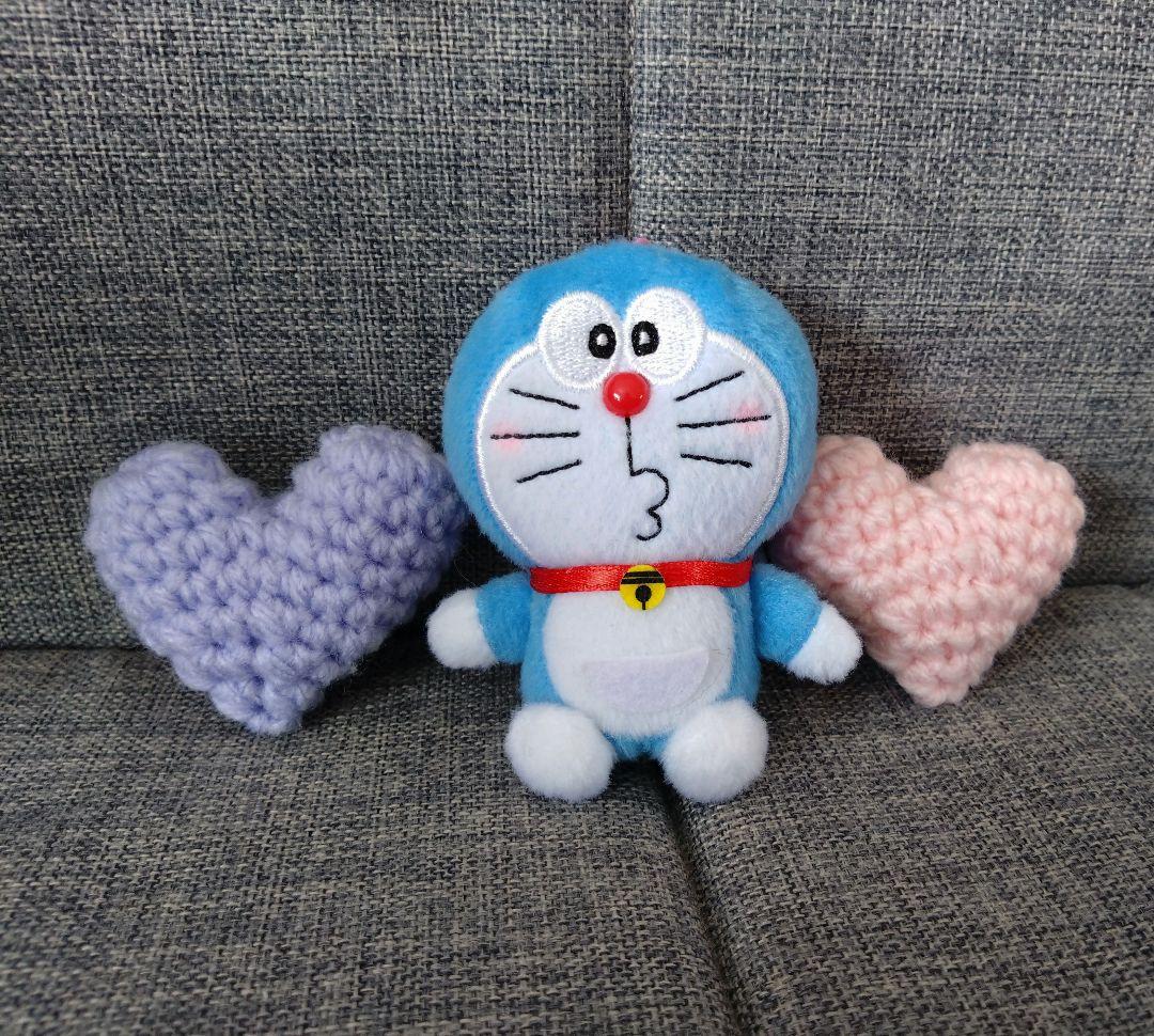 ハート あみぐるみ クッション ぬい