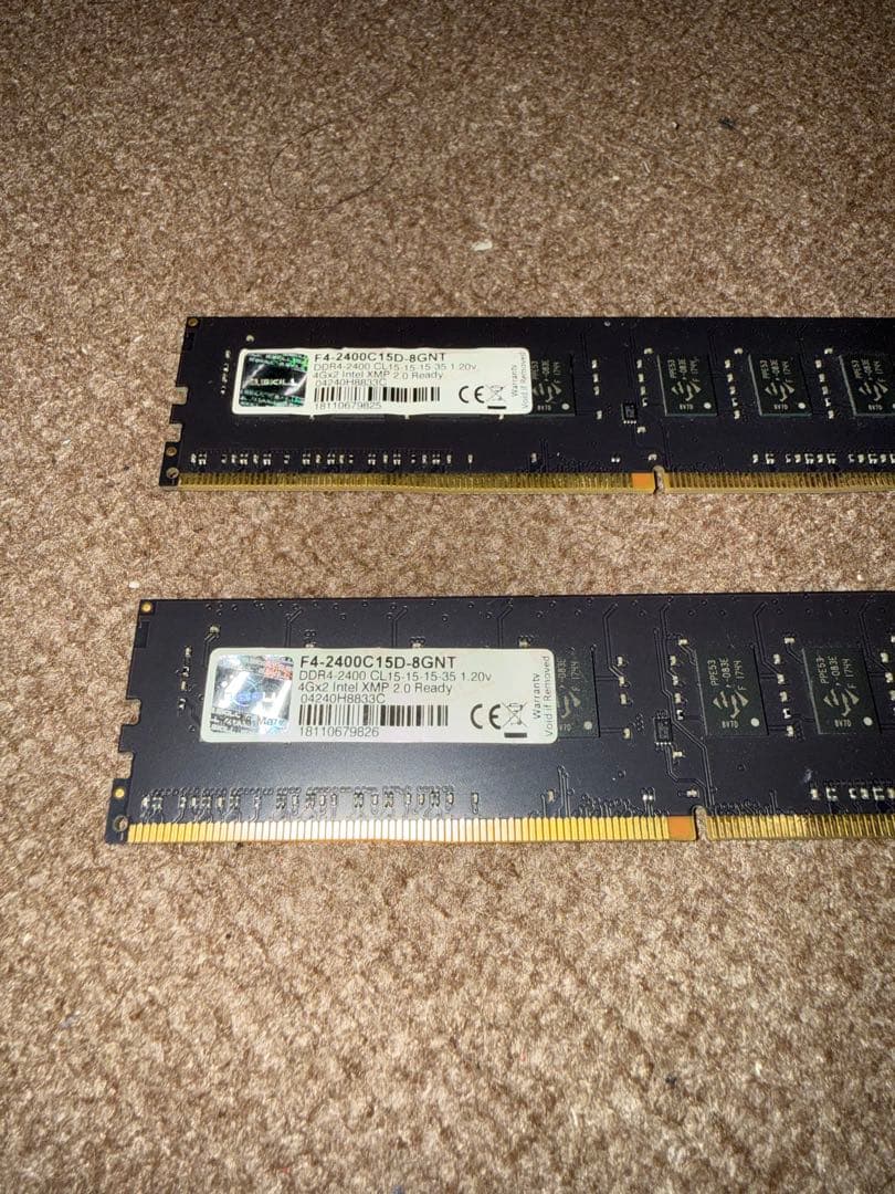 G.skill DDR-2400 メモリ 8G×2枚=計16GB