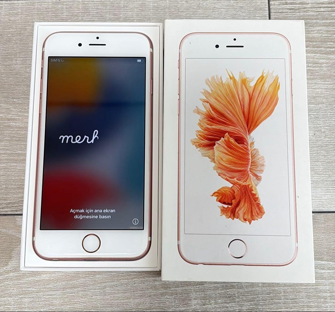【SIMフリー】iPhone6s／外箱・付属品ほぼあり！