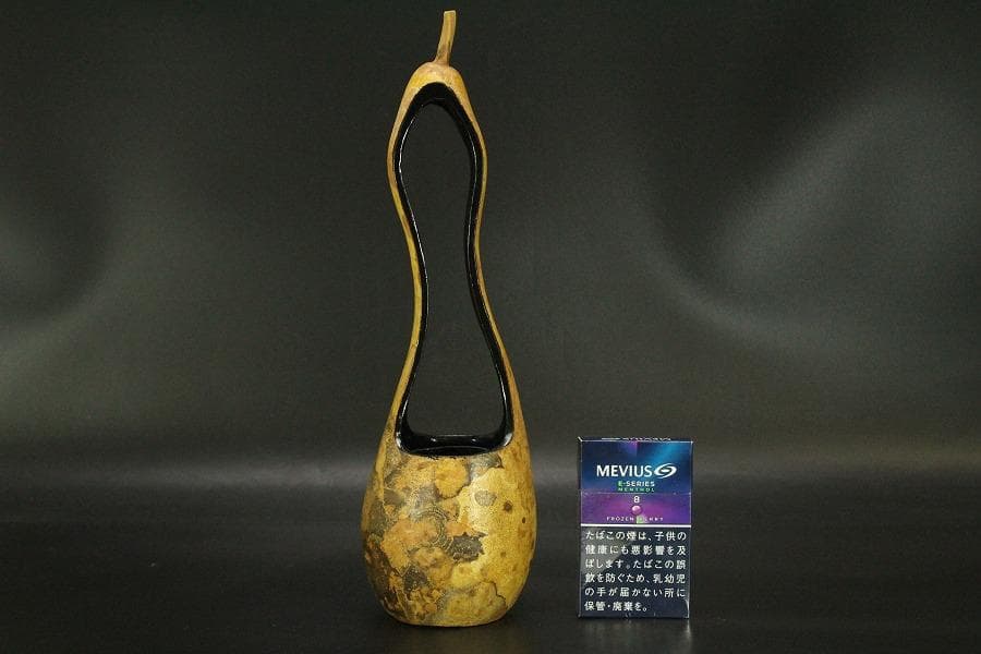 茶道具 古瓢 花生(ZE428)