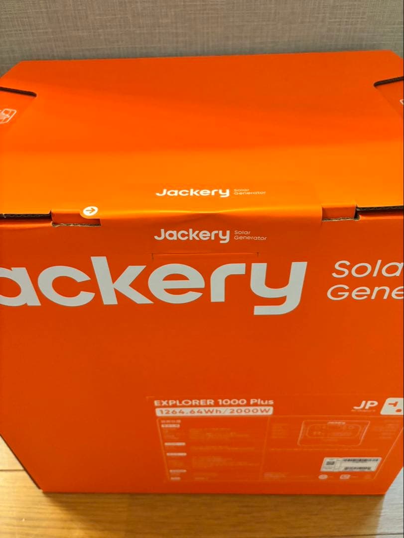 Jackery ポータブル電源　1000 Plus JE-1000C