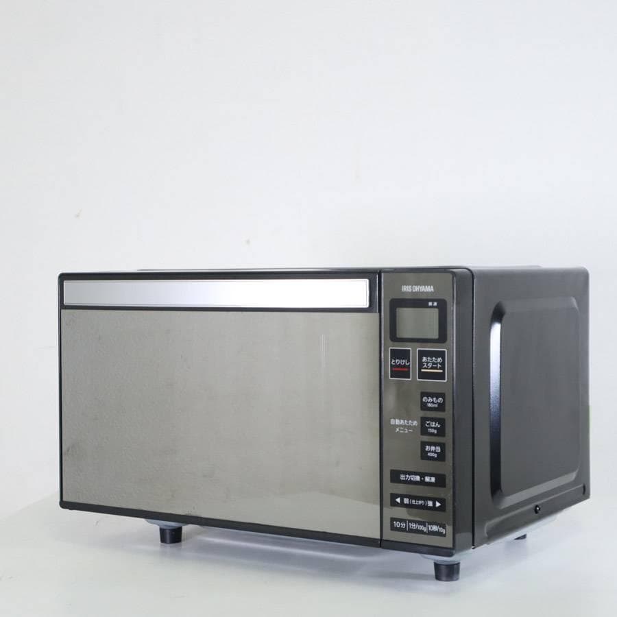 20年製 アイリスオーヤマ 18L 電子レンジ MO-FM1804-B フラット