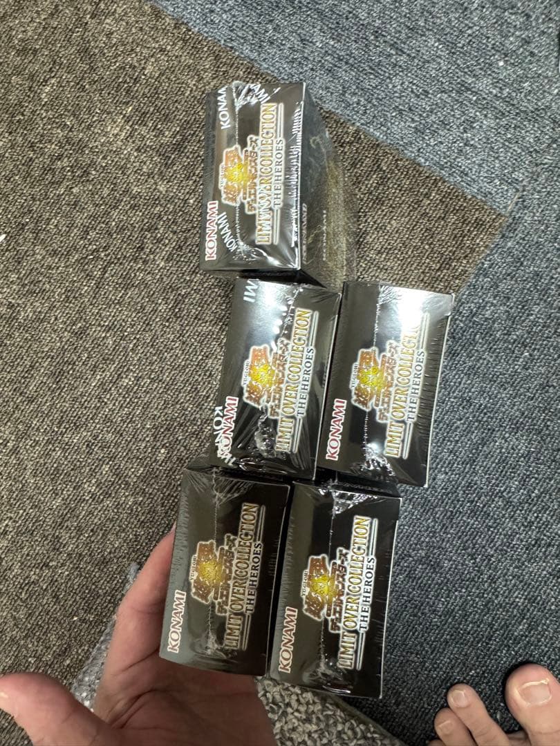 遊戯王OCG LIMIT OVER COLLECTION 5box