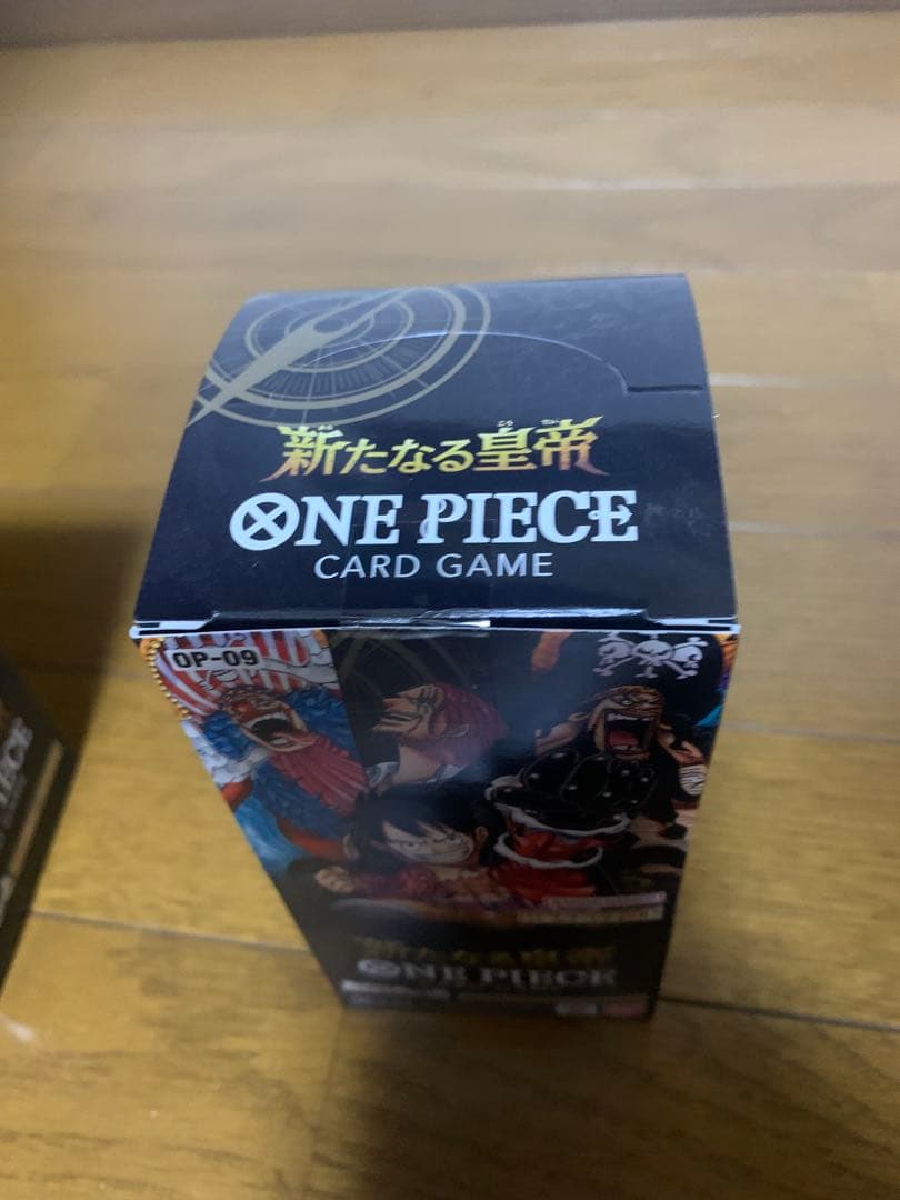 【新品未開封テープ付き】 ワンピースカードゲーム 新たなる皇帝 3BOX