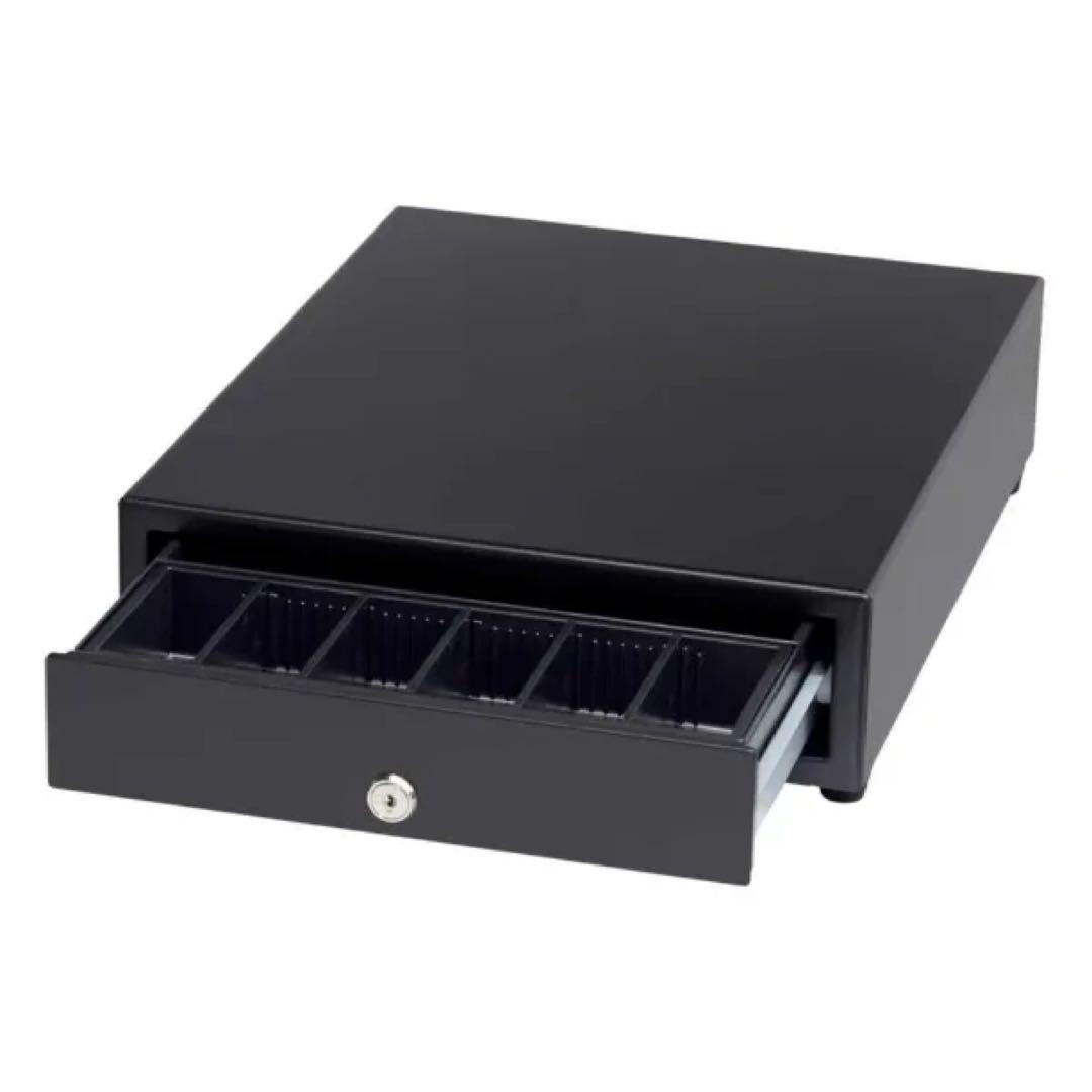 【美品】SII RP-F10 + DRW-A01 黒 + レシート紙18ロール