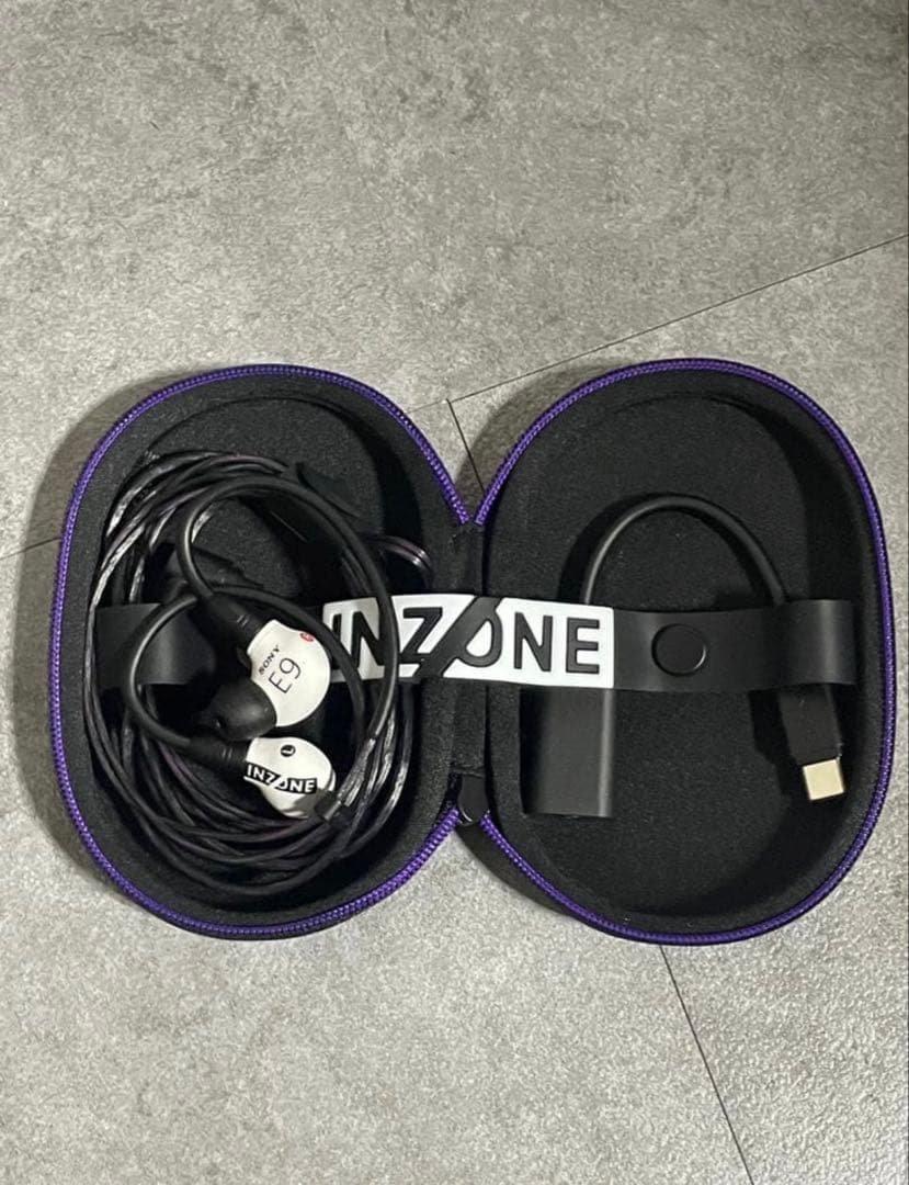 【美品】SONY INZONE E9 有線イヤホン