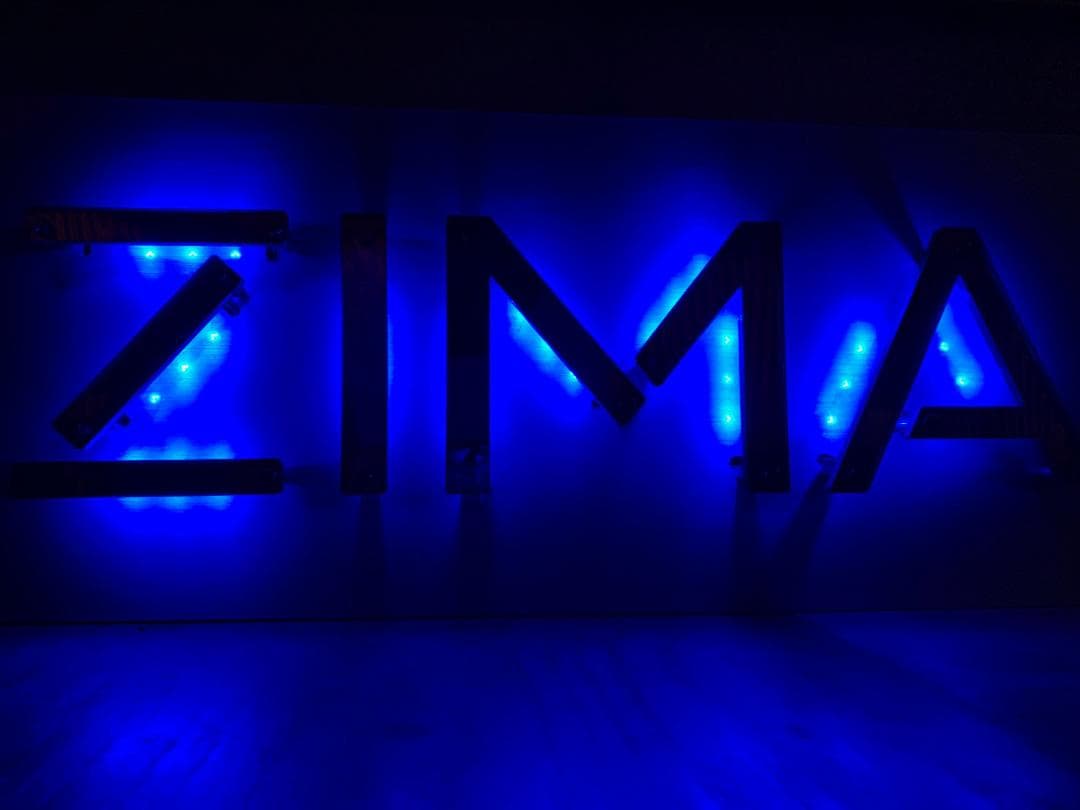 【希少】ZIMA 電飾 LEDサイン