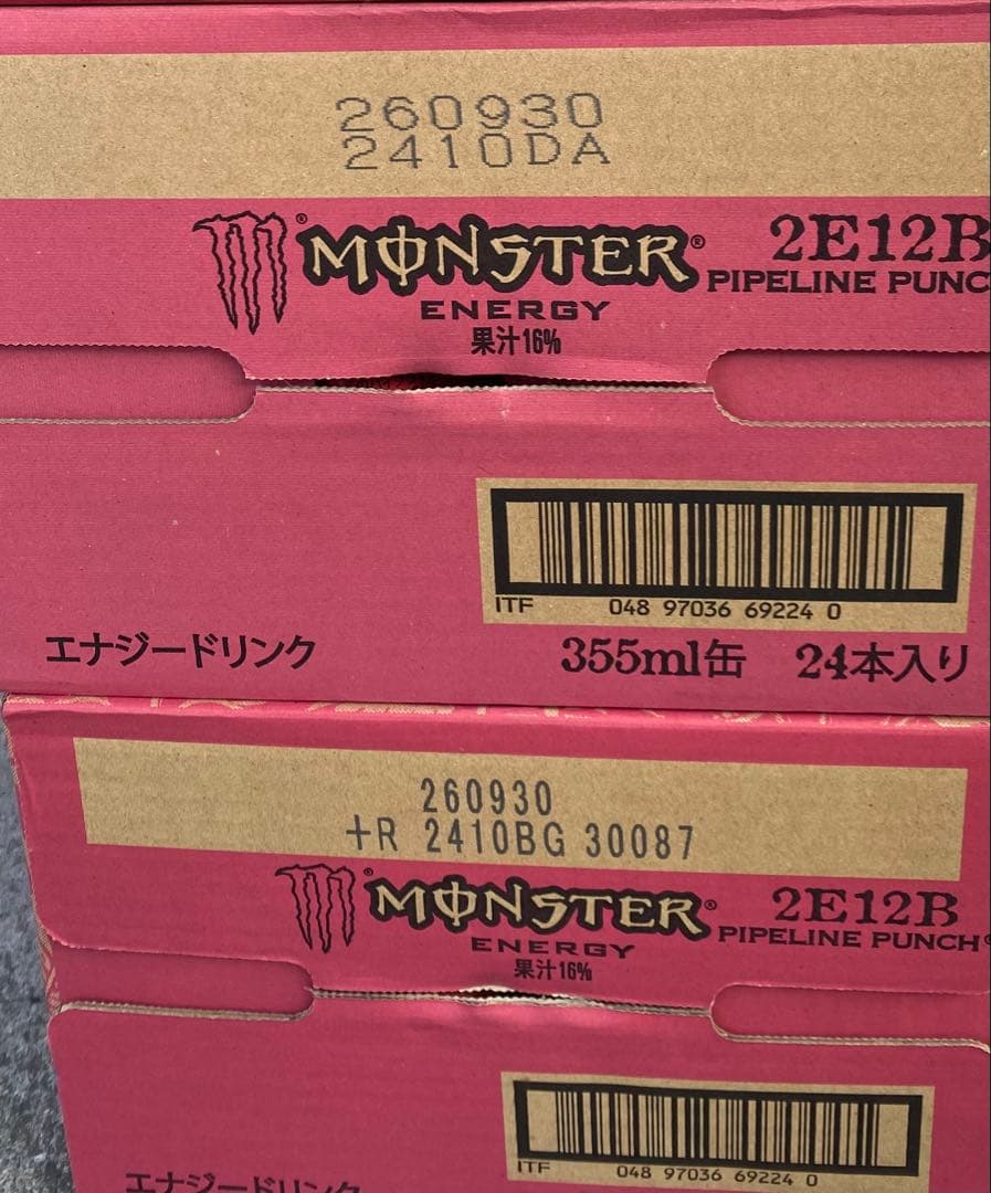 なおみ　モンスターエナジーパイプラインパンチ48本セット
