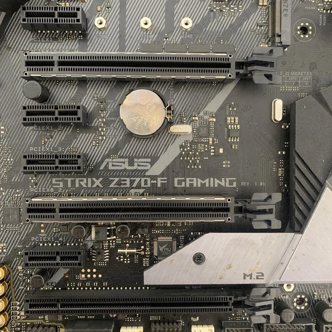 ASUS ROG STRIX Z370-F GAMING ① 動作品