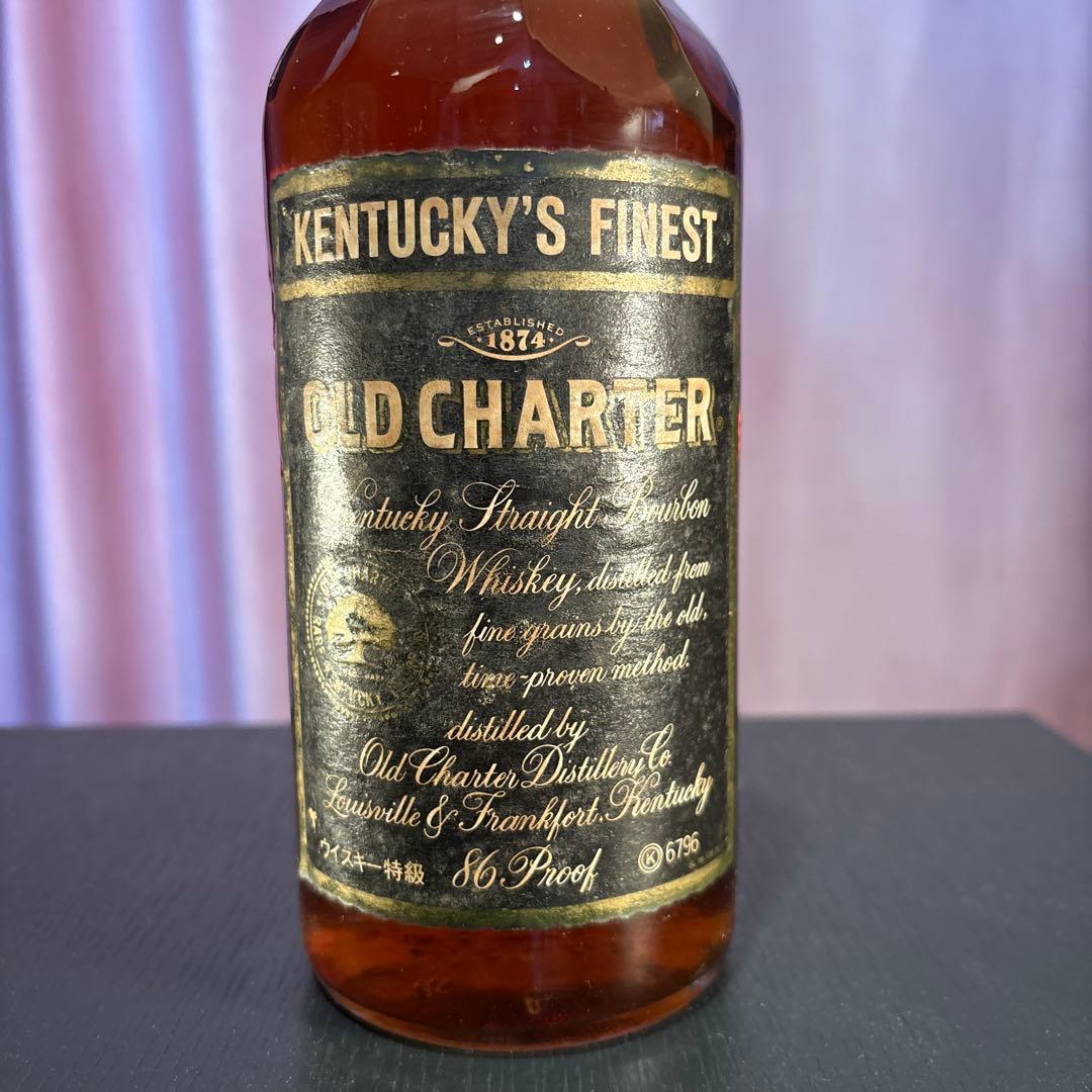 Old Charter Kentucky's Finest ウイスキーレア未開栓