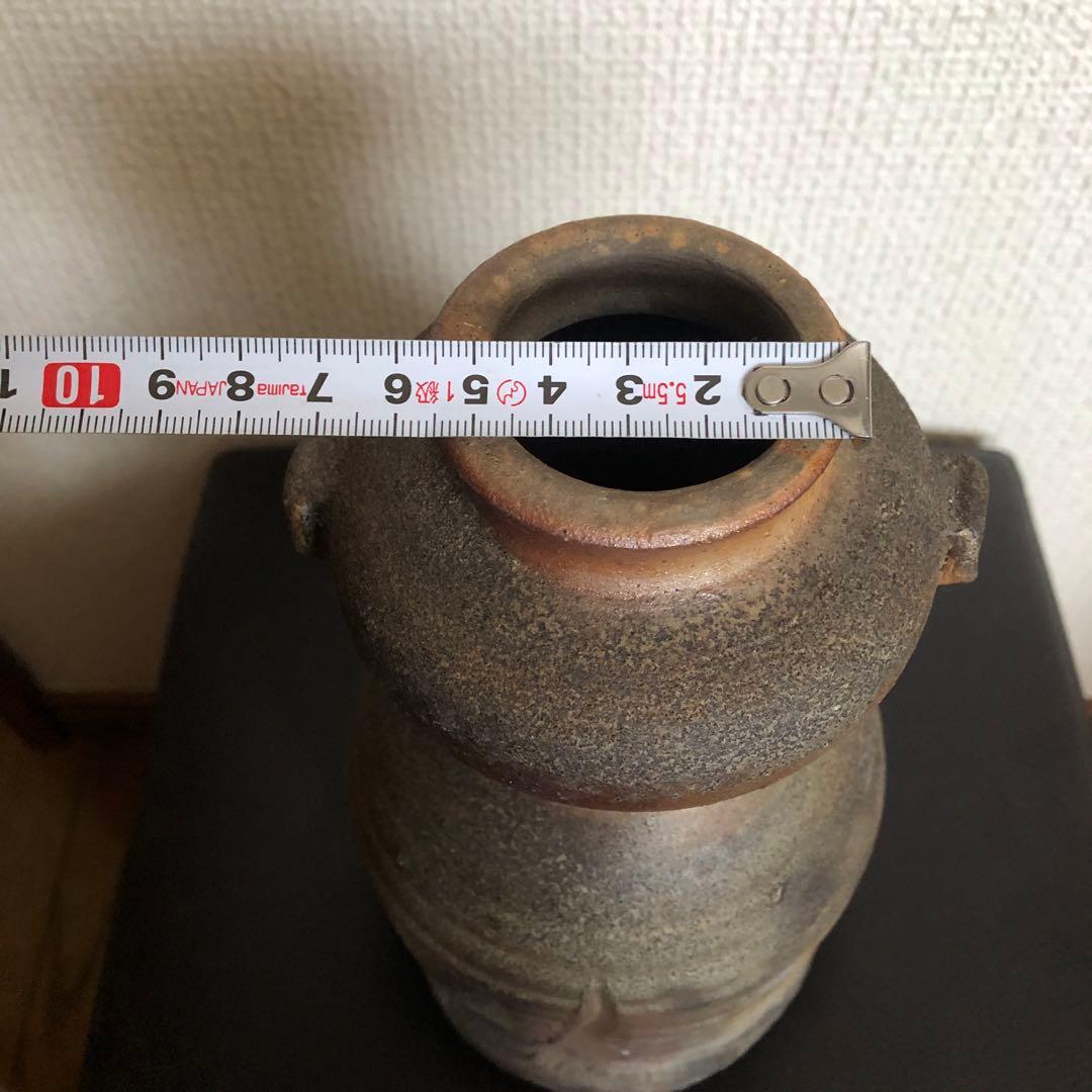 山本出　備前焼　花瓶　花入れ