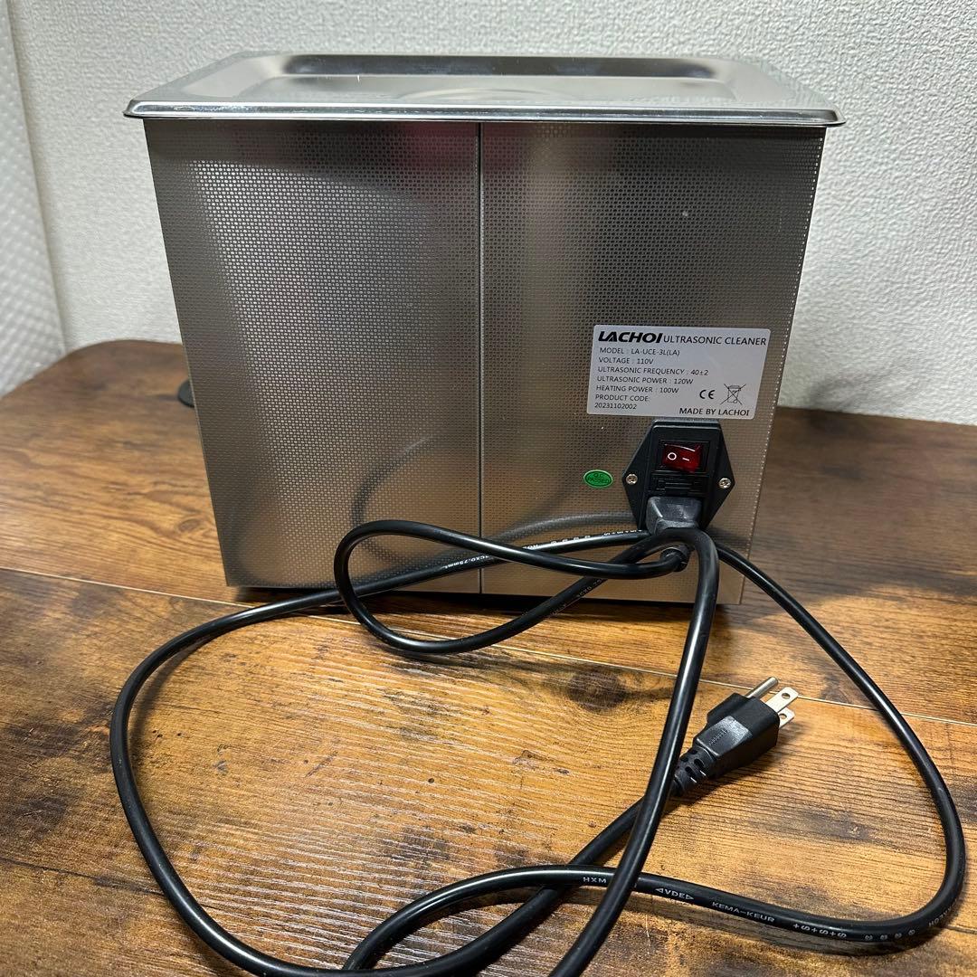 LACHOI 超音波洗浄機 ウルトラソニッククリーナー　美品