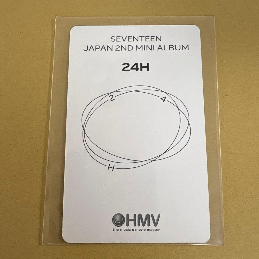 セブチ SEVENTEEN 24H ジョンハン HMV トレカ