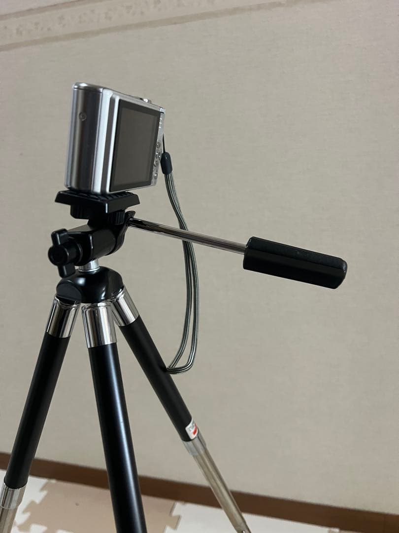 Panasonic デジタルカメラLumix DMC-FX7 シルバー三脚付き
