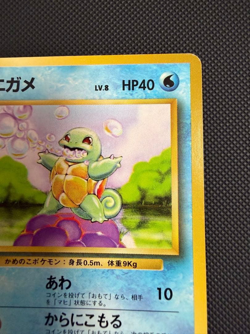 旧裏 初版 マークなし ゼニガメ ● 第1弾拡張パック