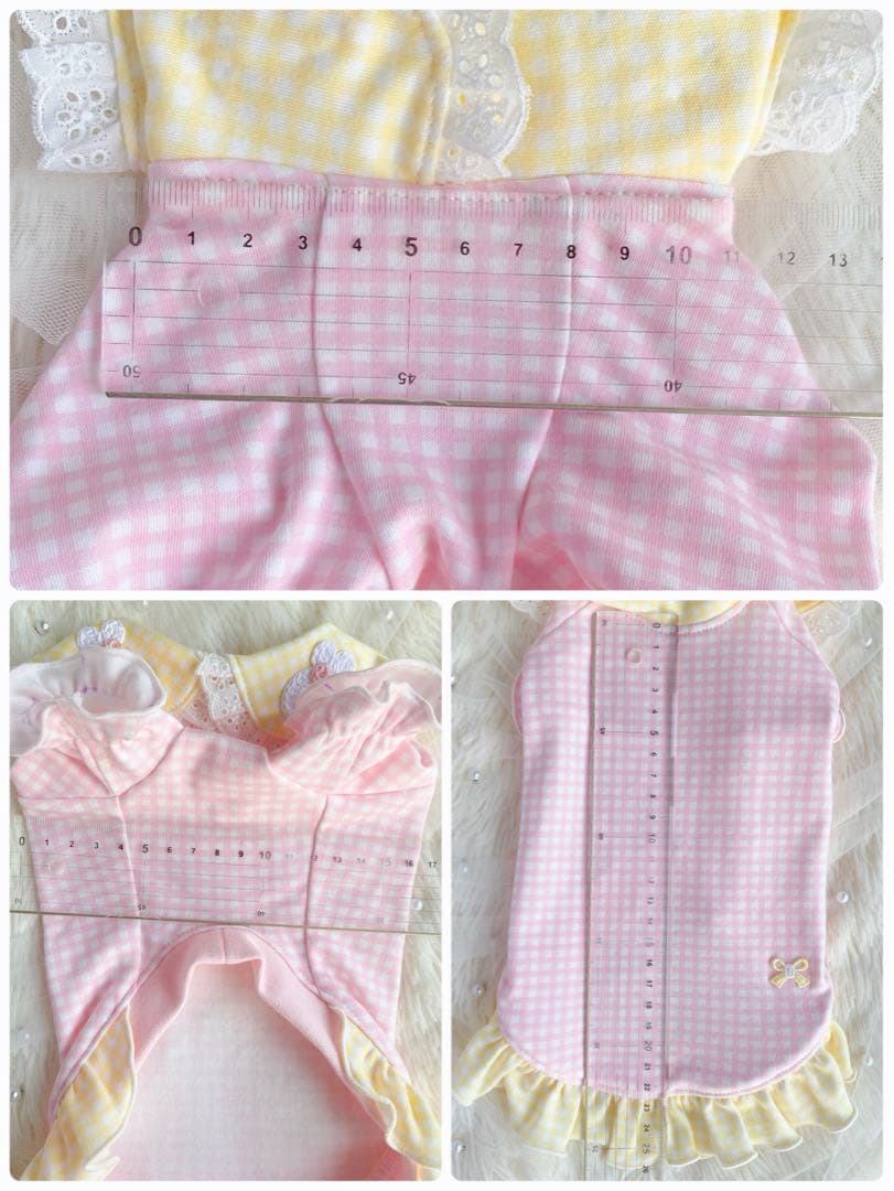 専用ꕤ*.゜　リボンセーラーチュニック　犬服　ハンドメイド