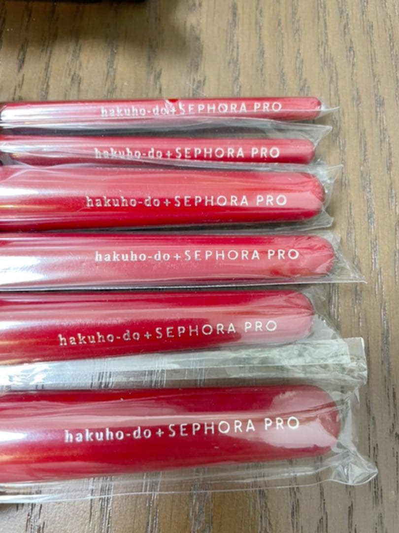 【新品】バラ売り可・5本セット白鳳堂化粧ブラシセット