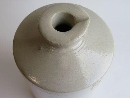126■フランスアンティーク▲陶器雑貨 ボトル つぼ ▼古道具
