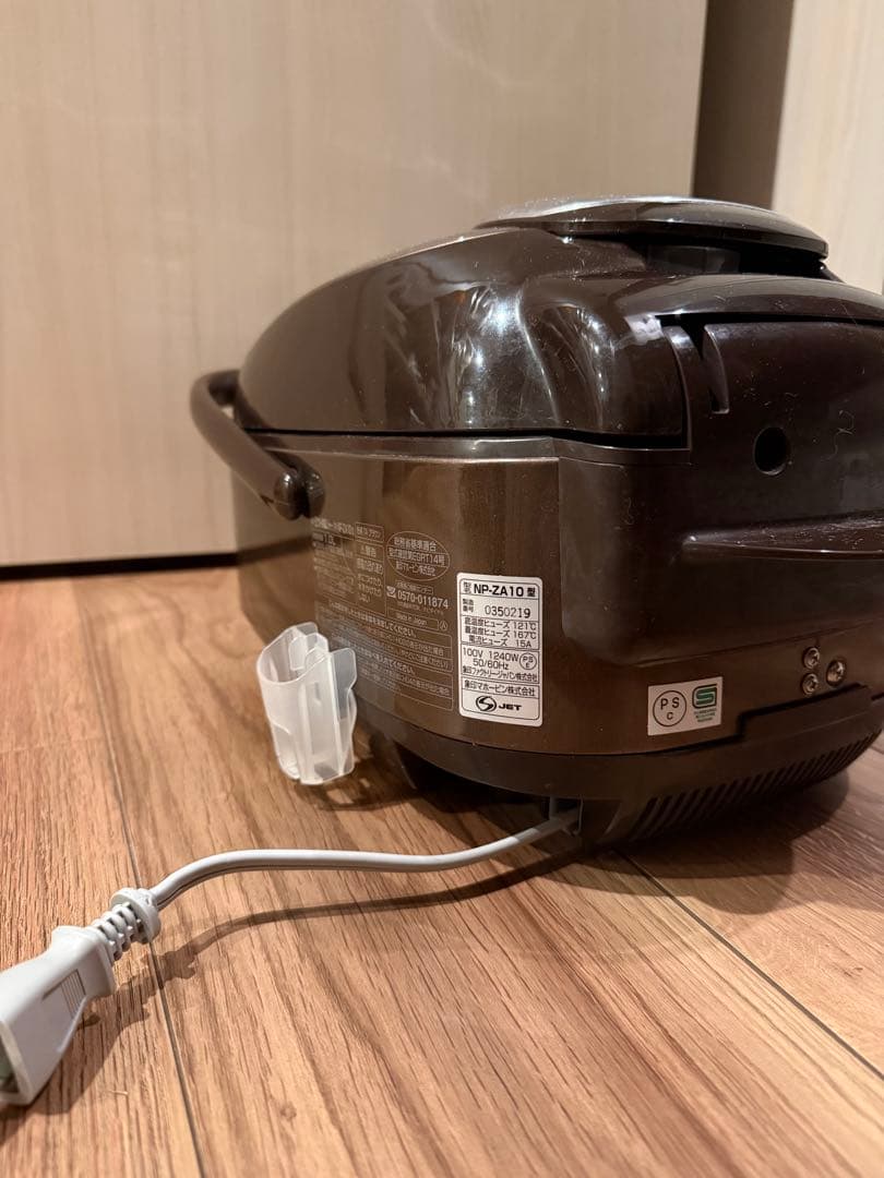 圧力炊飯器 NP-ZA10 ブラウン