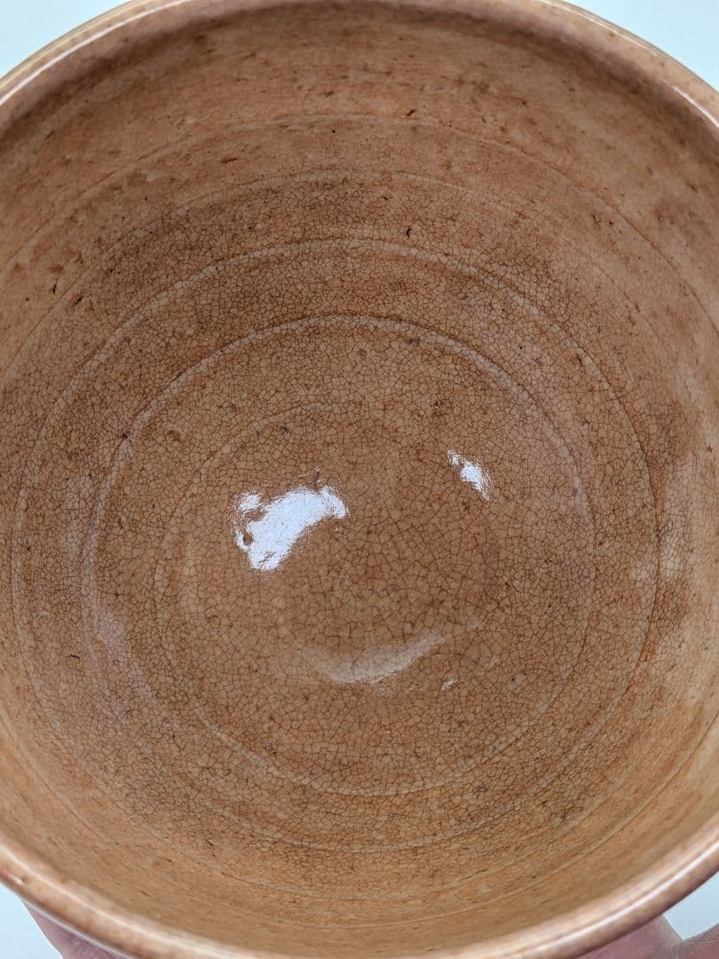 勝坂窯 脇本玄庵 萩焼 茶盌 共箱合布 抹茶碗 抹茶茶碗 茶道具 茶器 食器