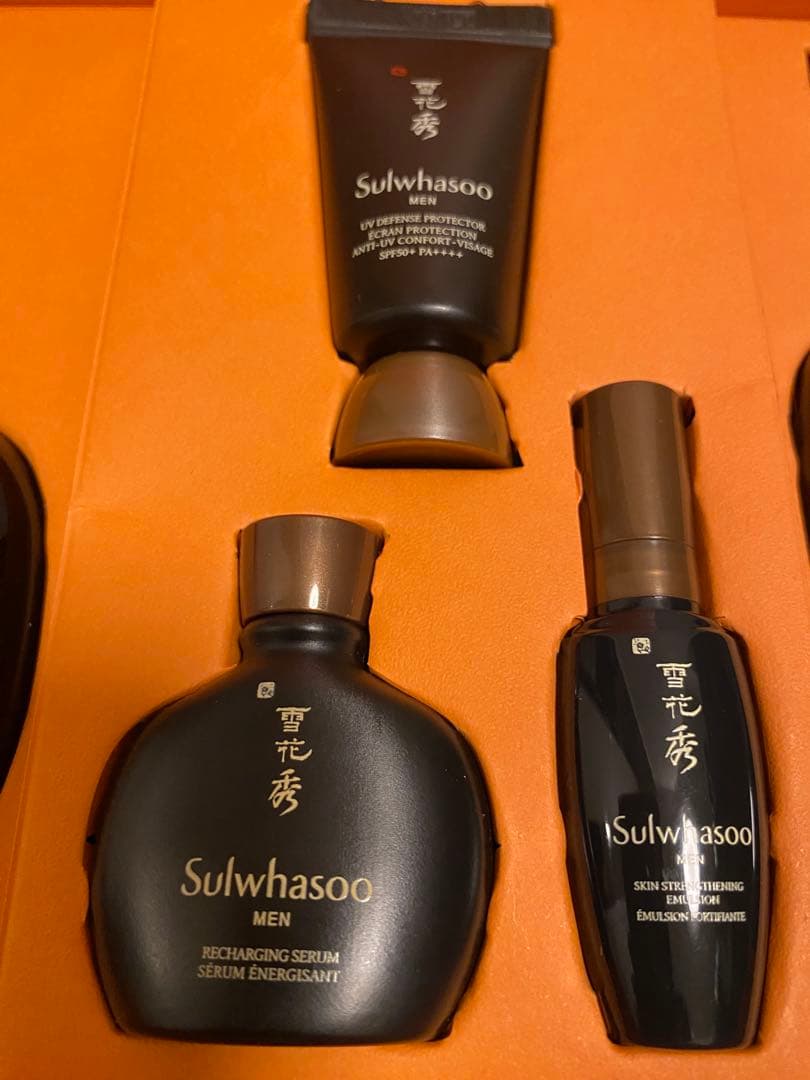 新品未使用★ソルファス　sulwhasoo メンズ　スキンケアセット
