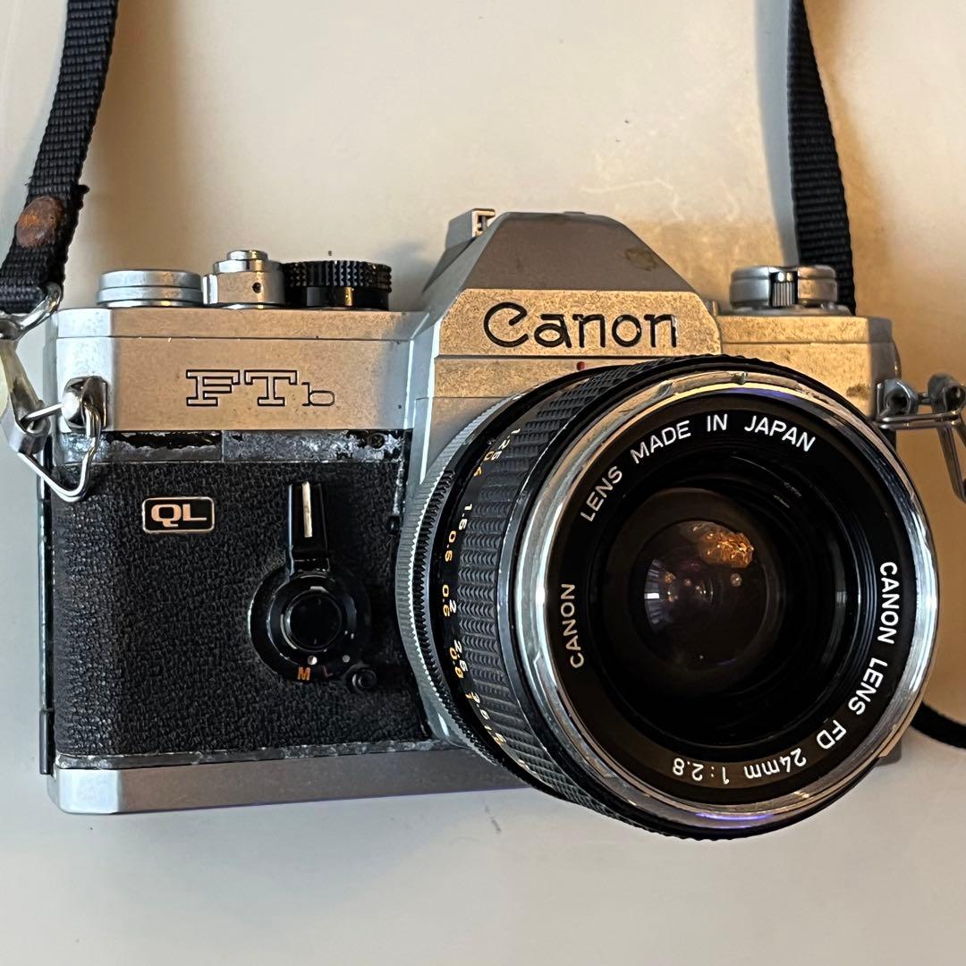 一眼レフ　2台セット　35mm FT&FT-bカメラ　ジャンク　CANON
