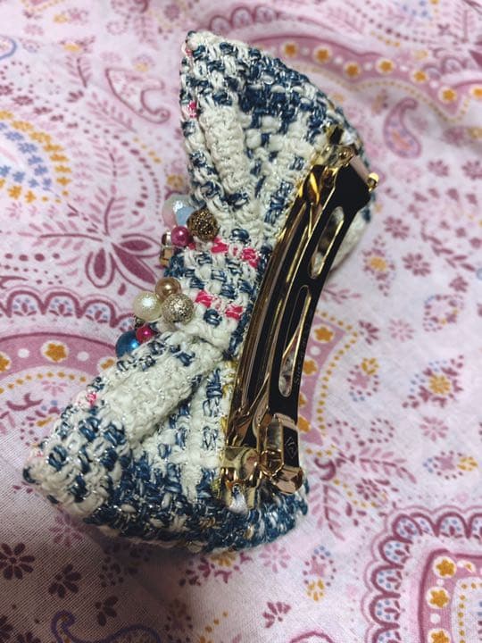 Fita Fitaさんのリボンバレッタ