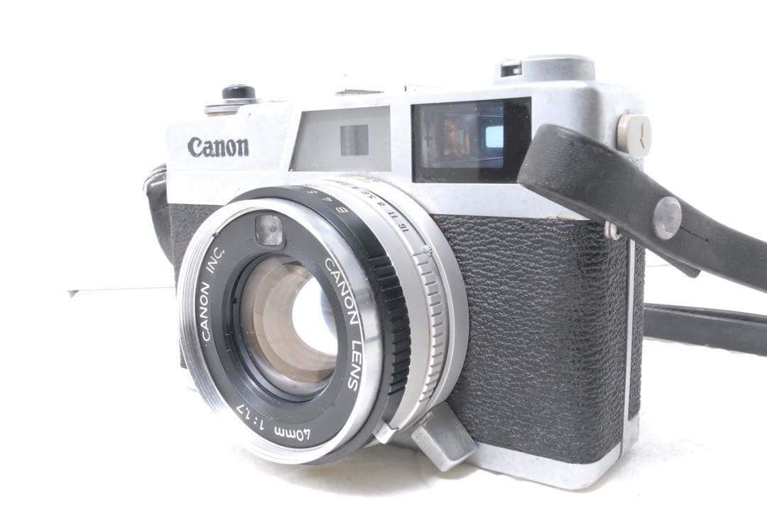 【希少・ケース付】Canon Canonet QL17 レンジファインダーカメラ