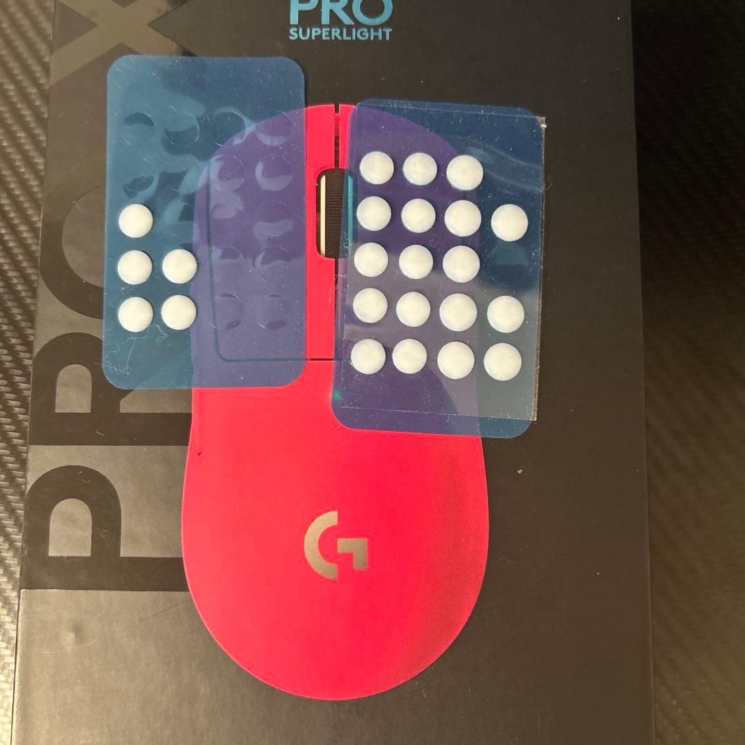 【のん】logicool G PRO X SUPERLIGHT ピンク