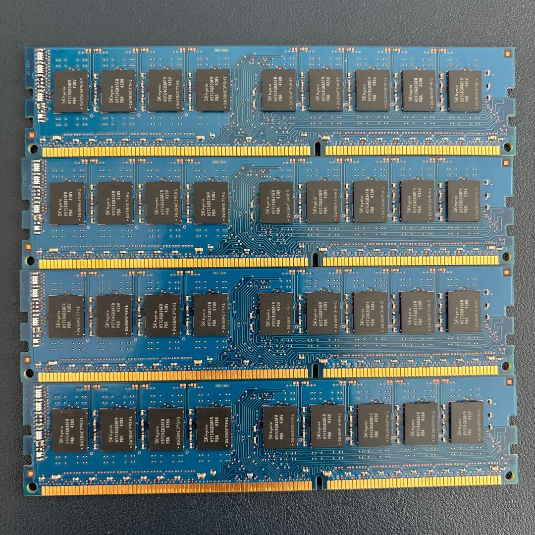 【確認済】SK hynix DDR3 32GB ECCメモリ