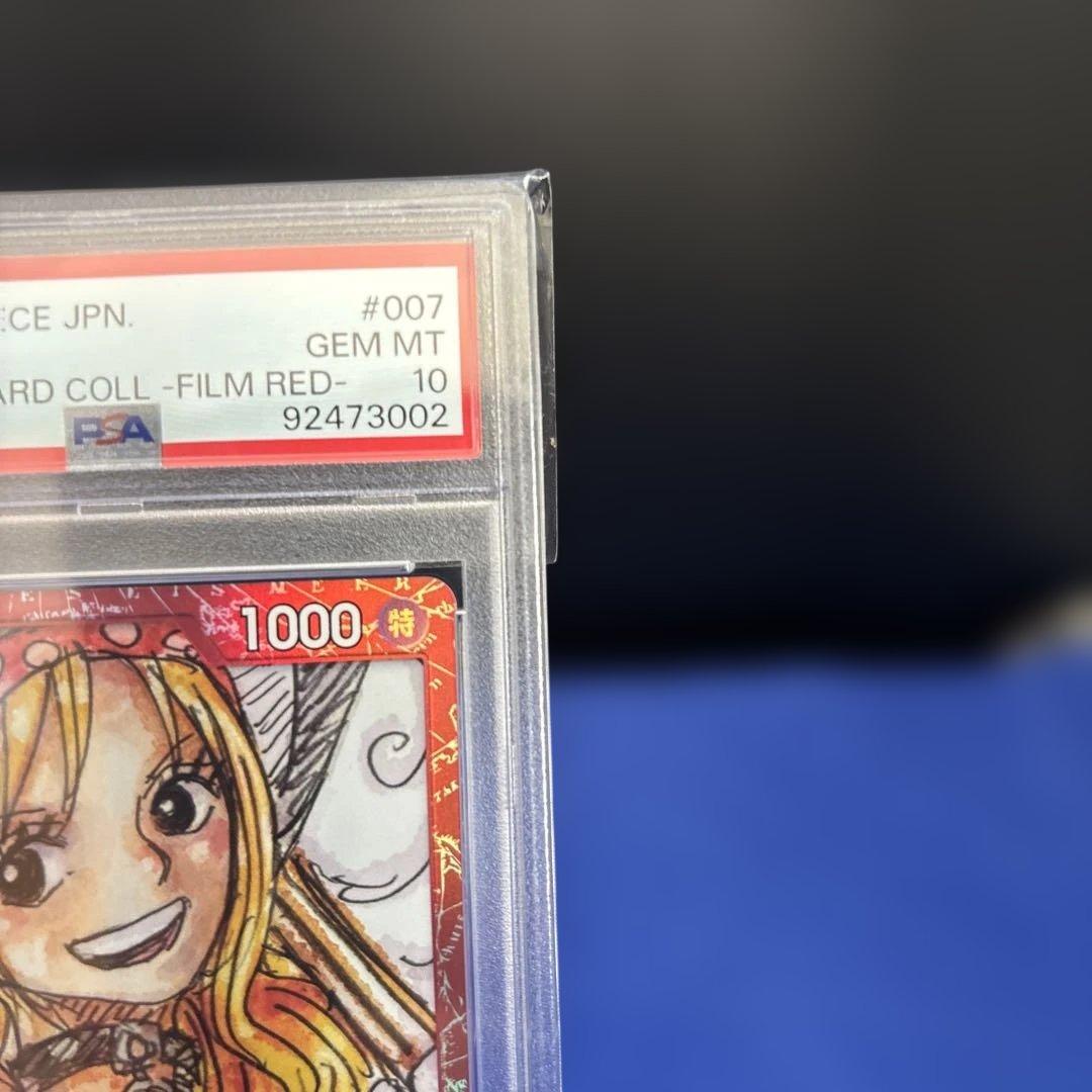 ワンピースカード FILM RED ナミ パラレル PSA10
