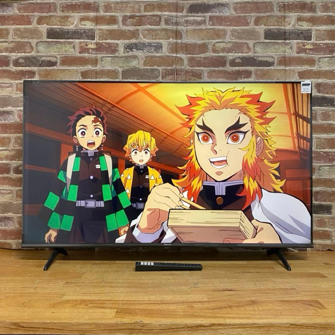 ハイセンス 50V型 4K 液晶テレビ 50G5N 動画アプリ搭載 24年製