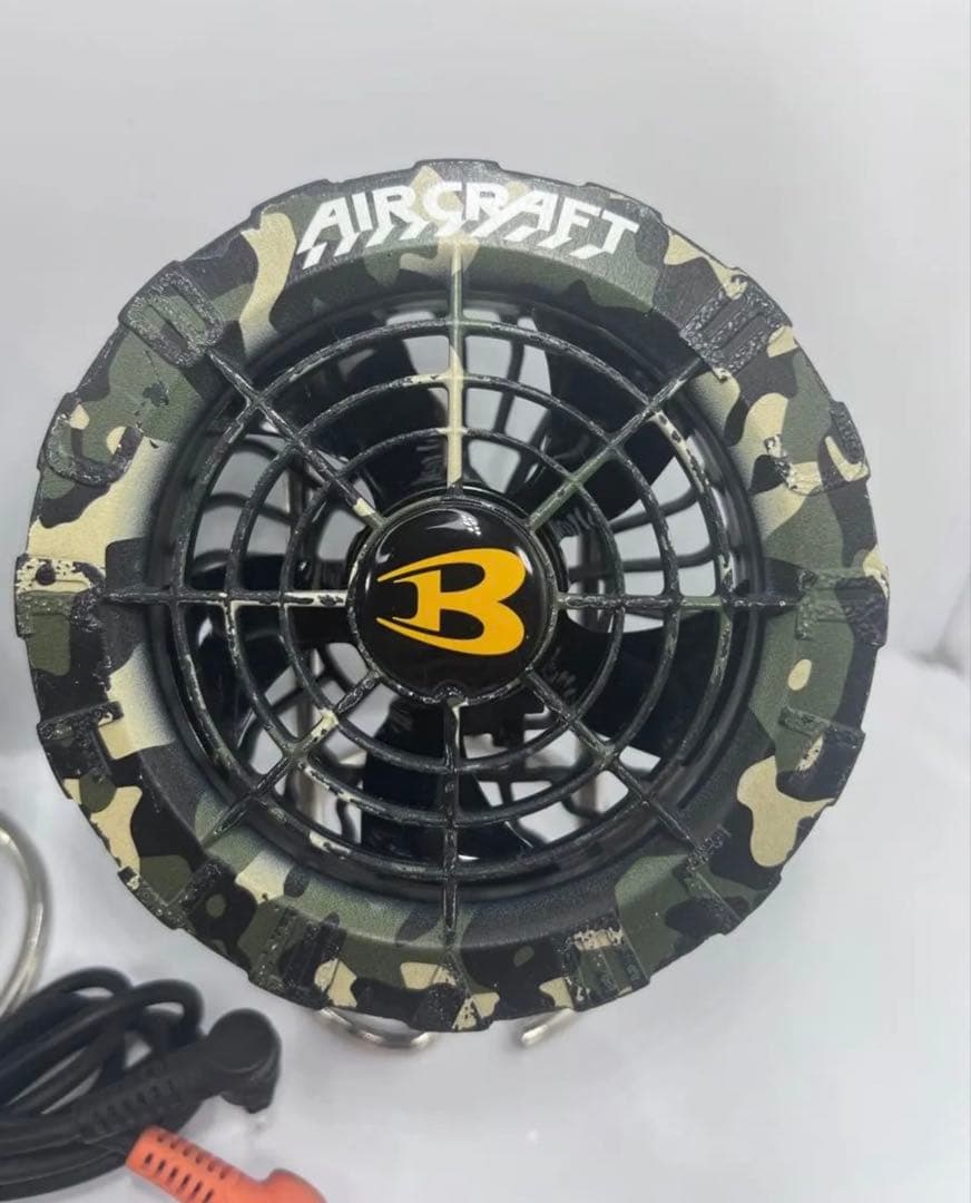 4．空調服　バートルエアークラフトBURTLE AIRCRAFTファン 22V
