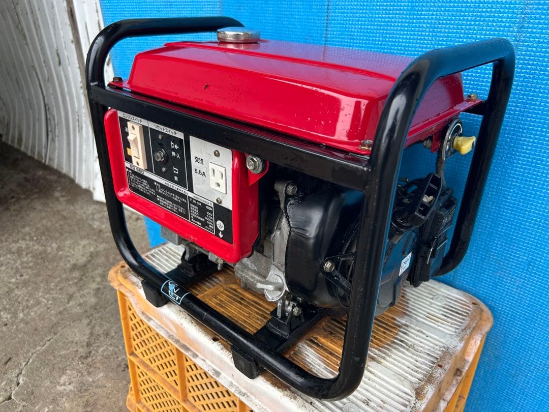 HONDA 発電機 軽量 ポータブル　EG550 ガソリン 非常用 動画あり