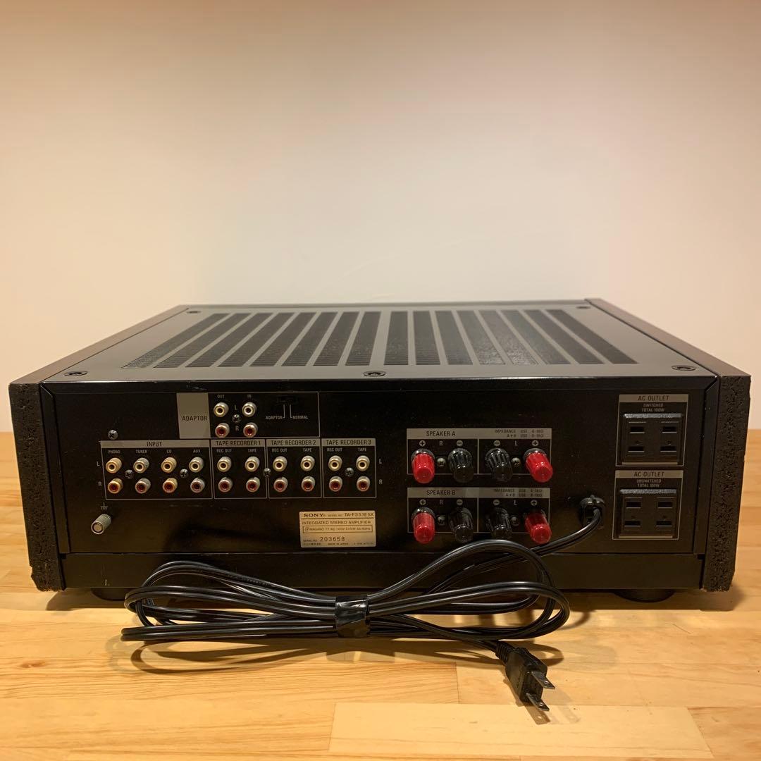 レア 希少 SONY TA-F333ESX プリメインアンプ メンテ済 動作品