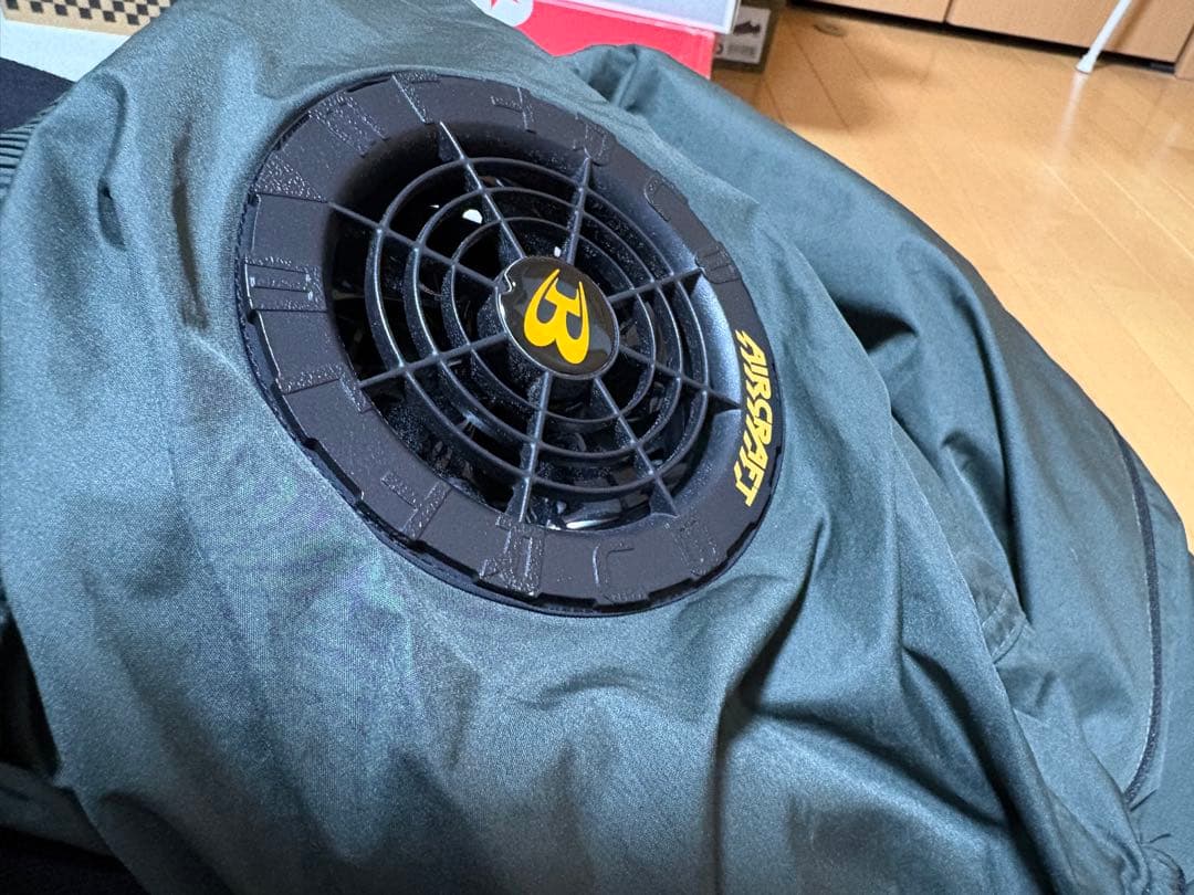 バートル（BURTLE）エアークラフト（AIRCRAFT）空調ベスト1式セット