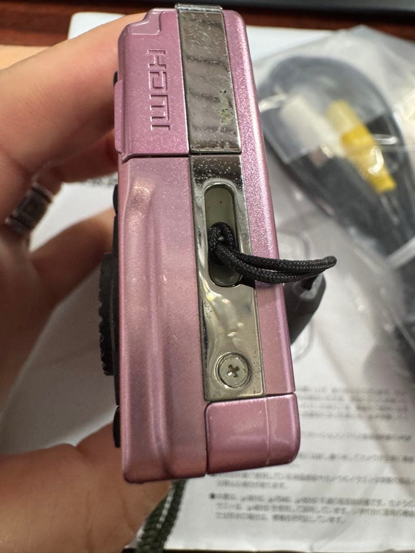 OLYMPUS μ-9010 デジタルカメラ ピンク