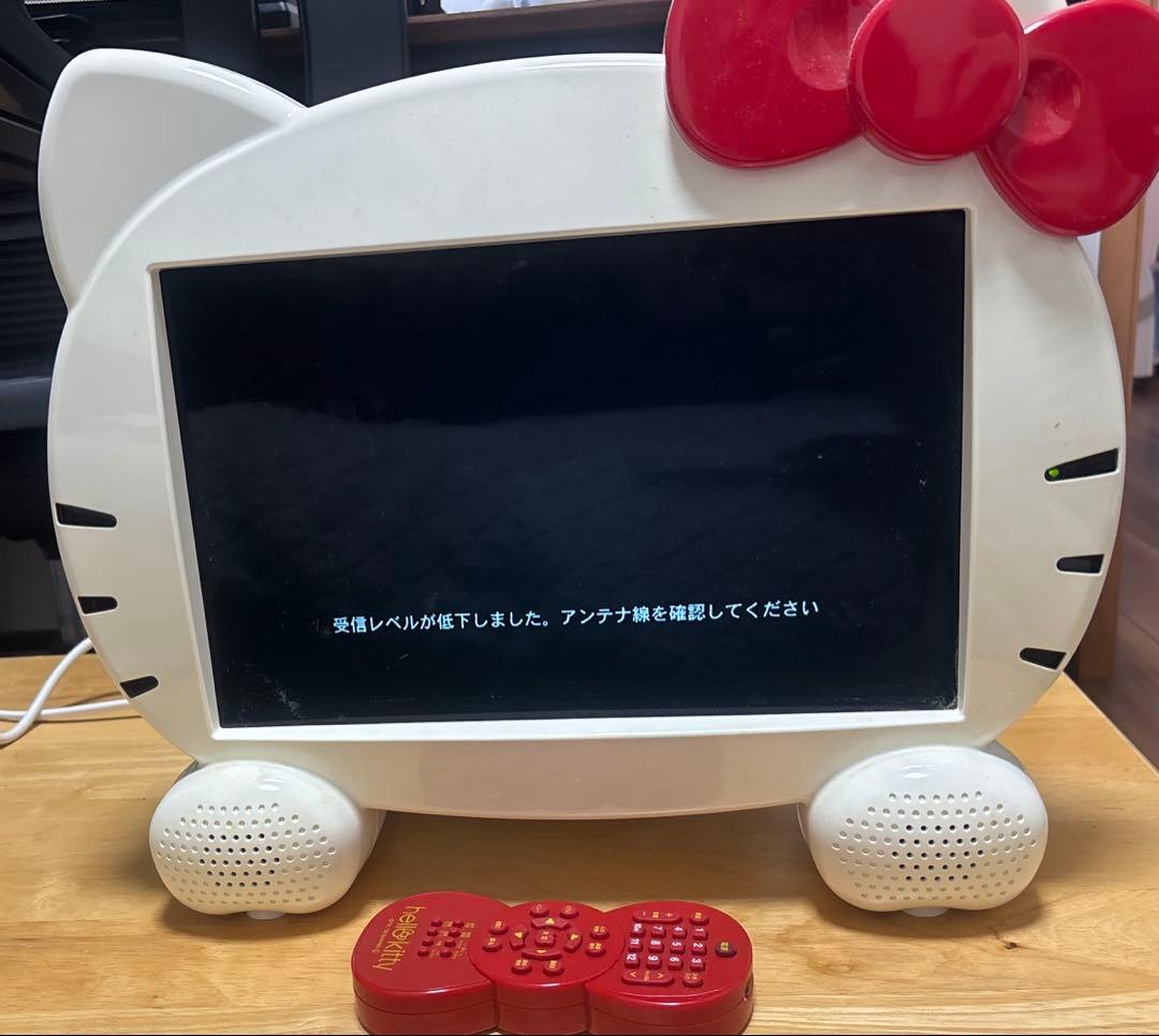 キティ顔型テレビ