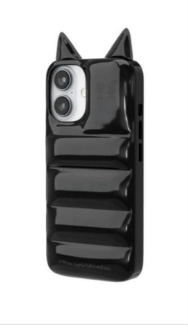 THE PUFFER CASE ブラック iPhone17用ケース