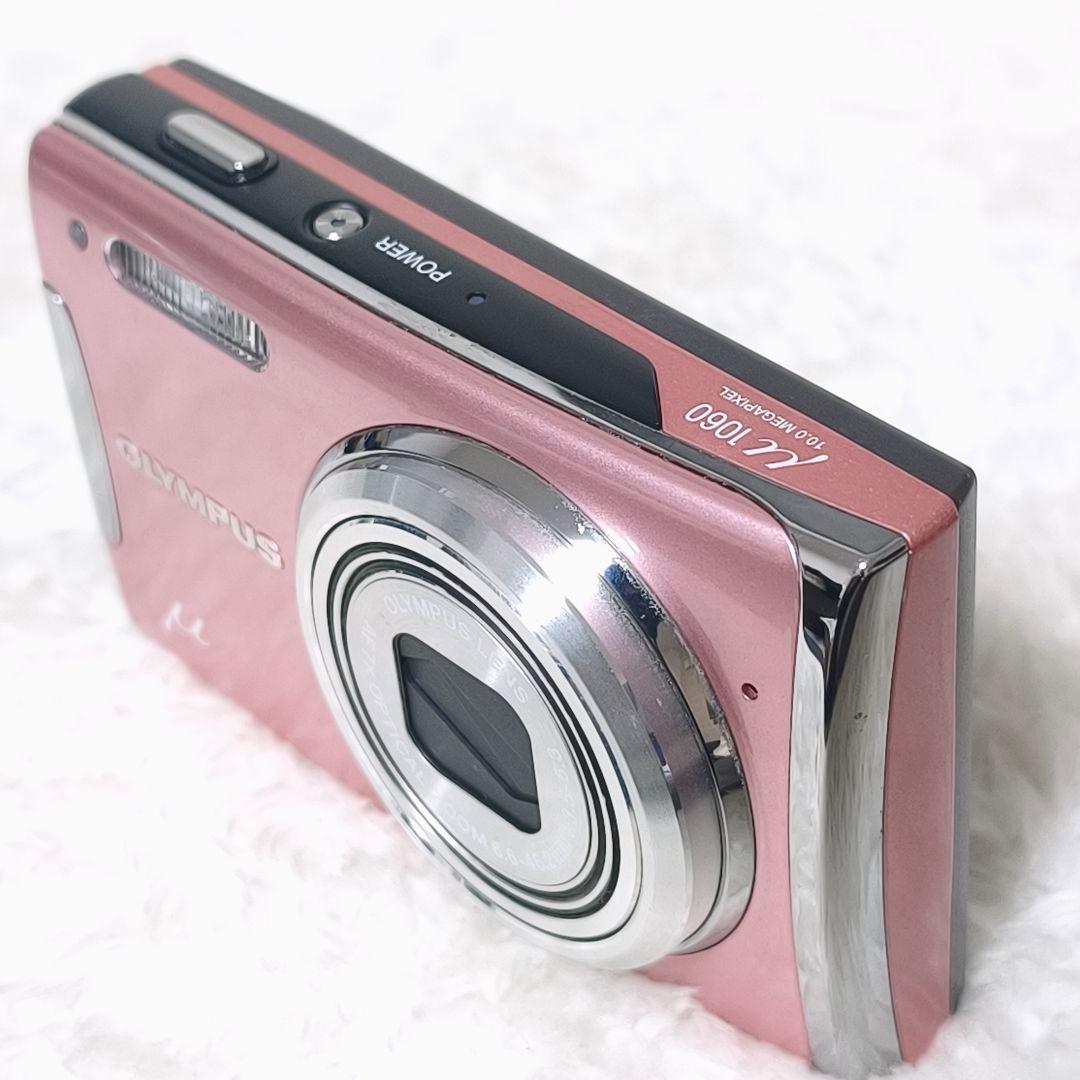 美品✨ OLYMPUS μ1060 ピンク オールドコンデジ