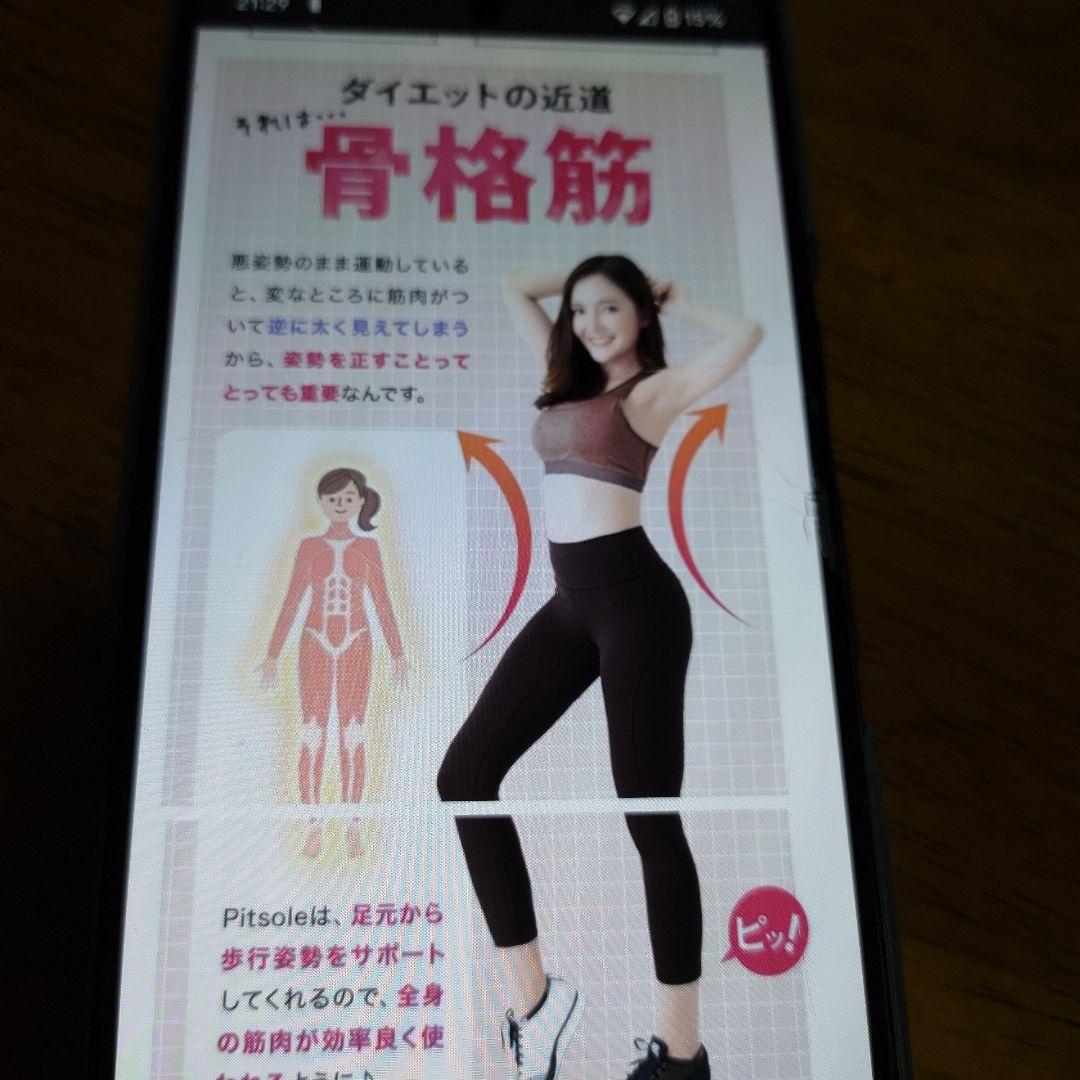 格安出品！【履くだけで姿勢矯正】美痩せインソール ダイエット★23～24.5cm
