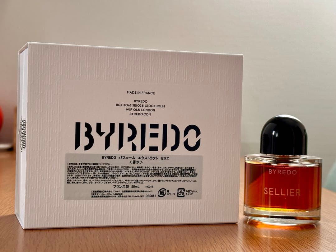 香水(ユニセックス) BYREDO SELLIER EXTRAT DE PARFUM