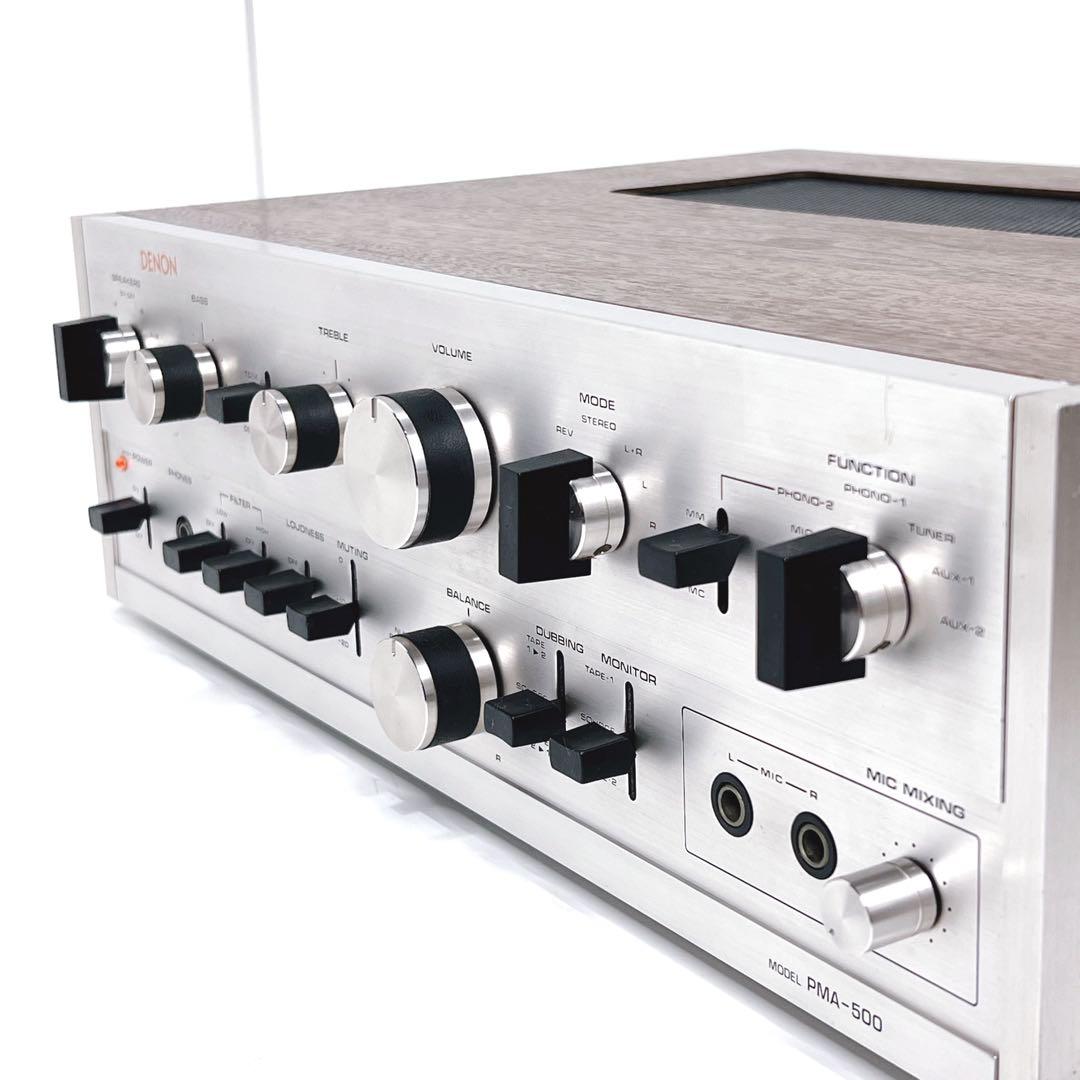 【良品・動作品】 DENON PMA-500 プリメインアンプ 動作確認済み