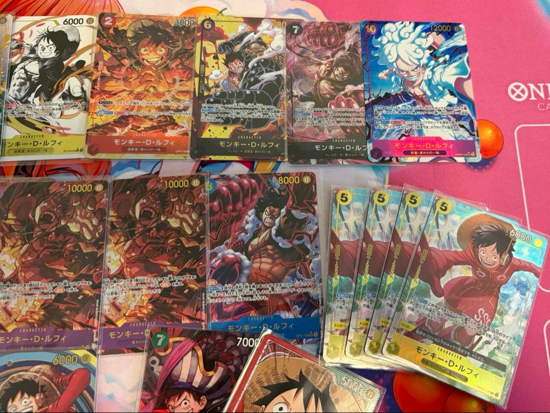 ルフィ まとめ売り セット　ワンピースカード
