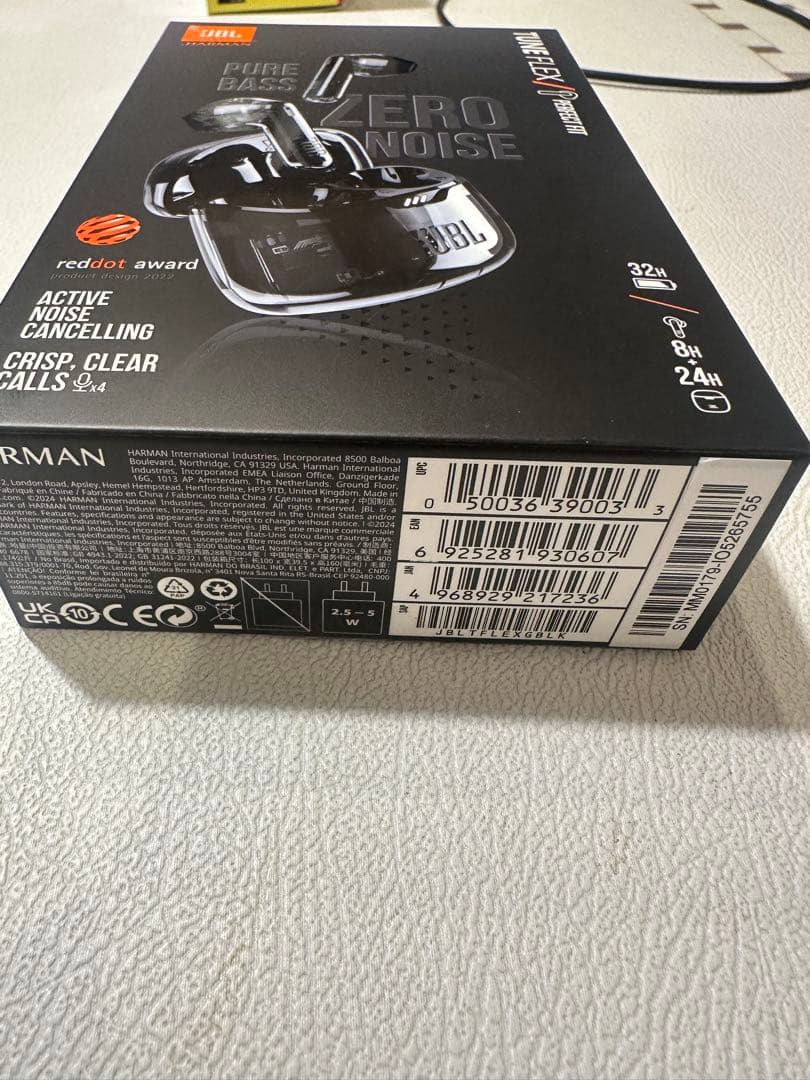 JBL TUNE FLEX ワイヤレスイヤホン 新品