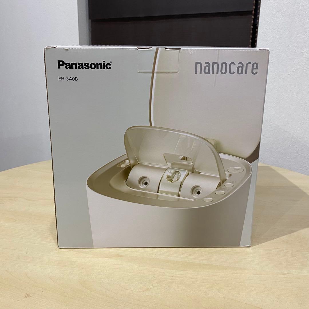 Panasonic スチーマー ナノケア EH-SA0B ゴールド調