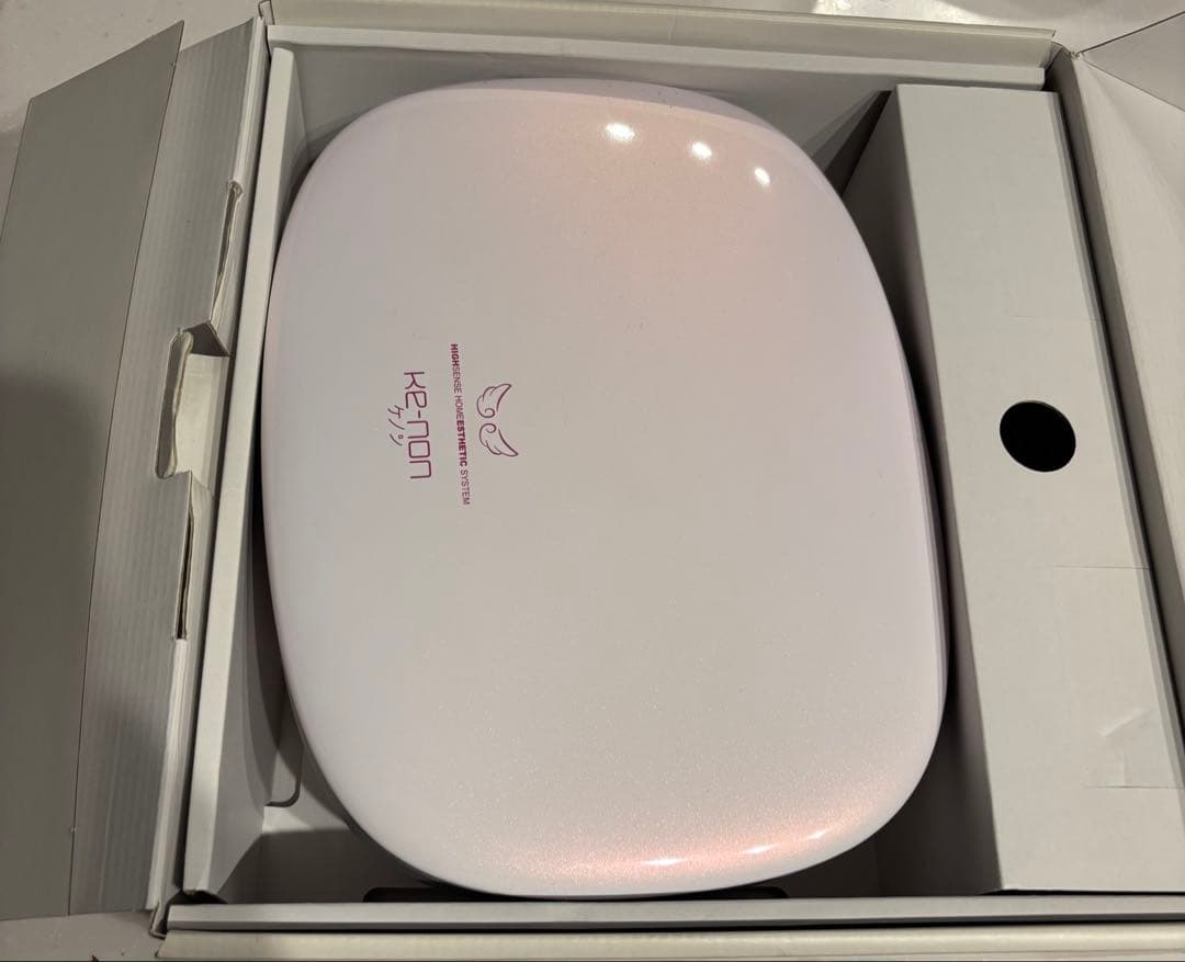 ケノンVer.7.2 脱毛器カートリッジ4個付プレミアム98万回以上眉毛脱毛器付