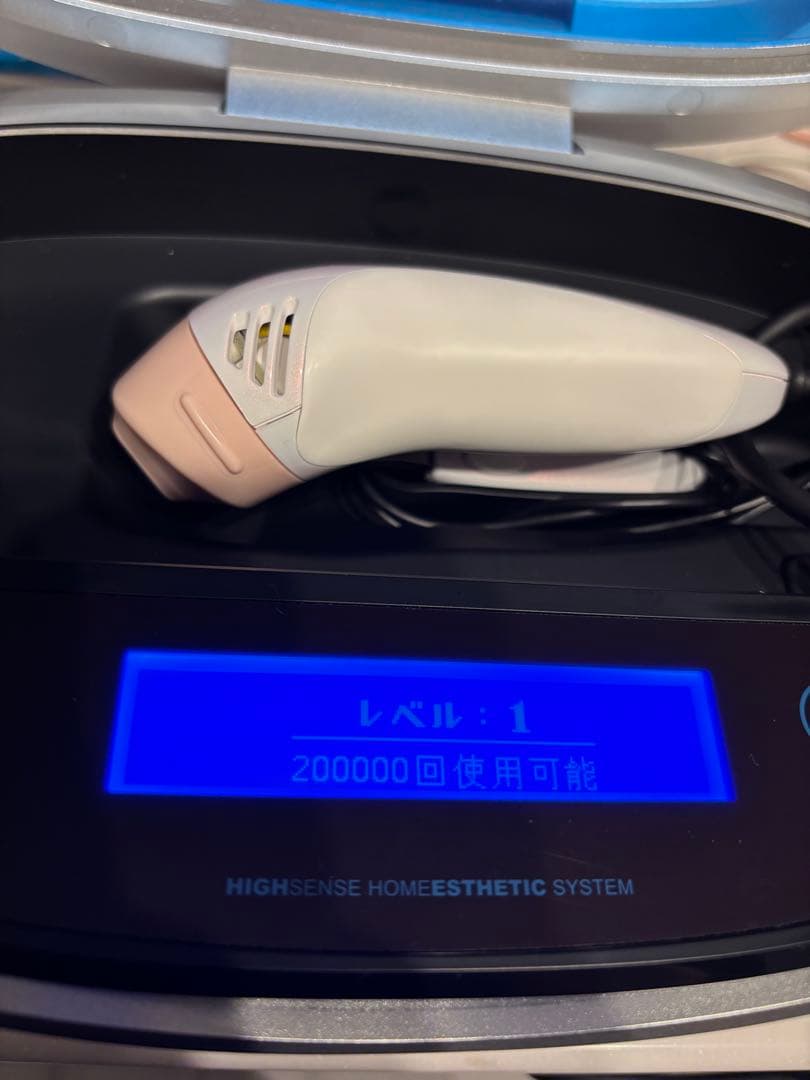 ケノンVer.7.2 脱毛器カートリッジ4個付プレミアム98万回以上眉毛脱毛器付