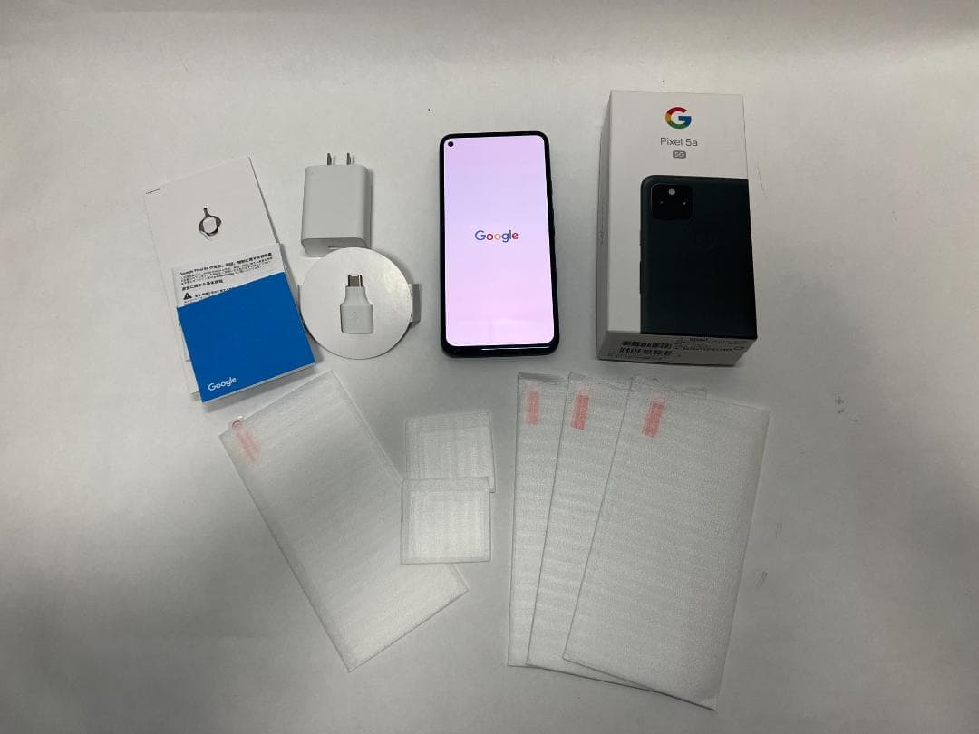 （端末保証交換品）美品GooglePixel 5a 5G 128GB★特典付き★
